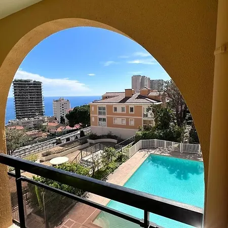 Modern Pool Monaco Area Nyaraló *